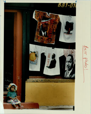 Record Store on Auburn Avenue, April 18, 1993
