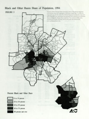 Black and Other Races Share of Population, 1994: Figure 3