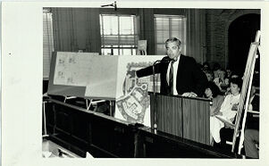 Jim Askren Supports Rezoning In His Committee, April 21, 1988