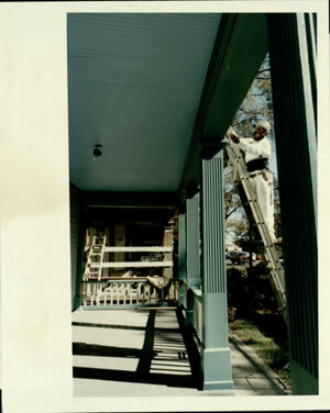Houses Being Restored Near martin Luther King Jr. Birthplace, October 27, 1994