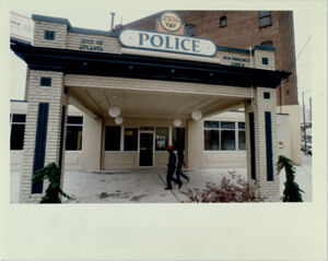 Police Station on Auburn Avenue, June 4, 1992