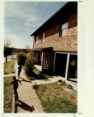 Atlanta Housing Authority Project, East Lake Meadows Housing Project, March 25, 1990