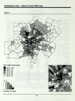 Multifamily Units - Share of New Units 1988 Units