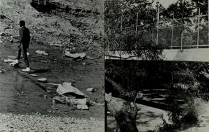 Atlanta Substandard Housing, Before and After a Bridge was Constructed to Connect Perry Homes to Gun Club Park, May 26, 1968
