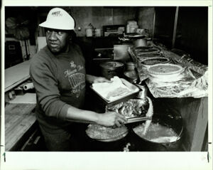 Auburn Avenue Businesses, Auburn Avenue Rib Shack, November 19, 1988