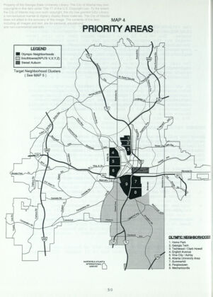 Priority Areas: Map 4.
