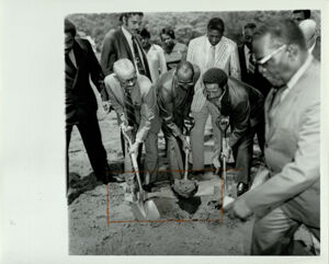 Atlanta Model Cities Program, Ground-Breaking for the First Housing Project in Atlanta's Model Cities Program, August 23, 1971