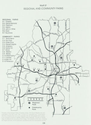 Regional and Community Parks: Map 27