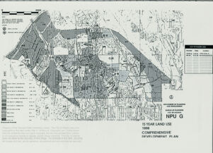 15 Year Land Use Plan: NPU G, 1998