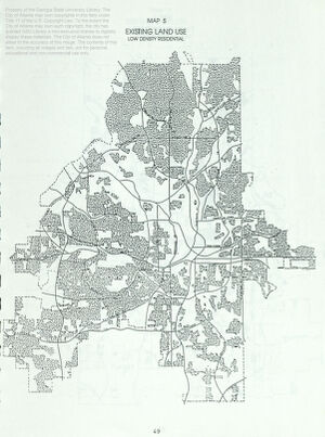 Existing Land Use: Low Density Residential
