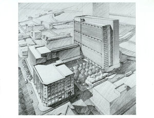 Atlanta Federal Center, Architectural Rendering, May 10, 1994
