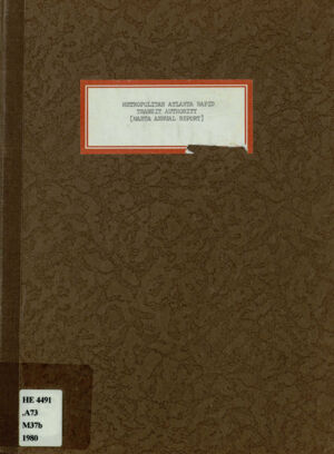 Annual report, 1980