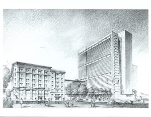 Atlanta Federal Center, Architectural Rendering, May 10, 1994