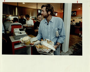 Atlanta Fulton County Stadium, New Concession Stands at the Atlanta-Fulton County Stadium, October 27, 1991
