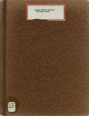 Activities report: Atlanta Housing Authority 1979-1980