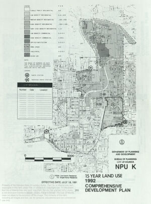 NPU K 15 Year Land Use 1992
