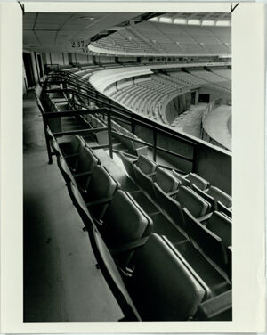 Section That Will be Turned Into Skyboxes, September 2, 1987