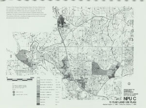 15 Year Land Use Plan: NPU C, 1989