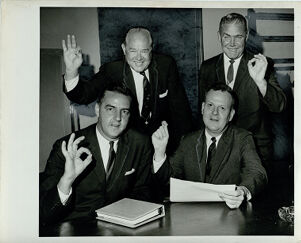 Sid Scarborough, Arthur Montgomery, Earl Mann, Bob Richardson, 1964