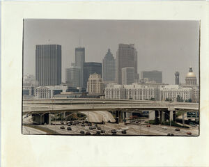 Atlanta Skyline From Capitol Ave, Looking North, June 3, 1994