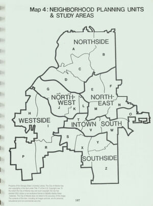 Neighborhood Planning Units & Study Areas: Map 4