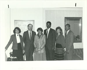 Executive Director Of Atlanta Urban Design Commission, Gail Timmis, Welcomes New Members, January 22, 1987