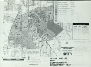 15 Year Land Use Comprehensive Development Plan: NPU Y, 1995