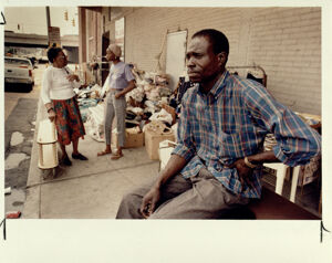 Atlanta Municipal Market, Vendor Evicted From Market, June 3, 1988