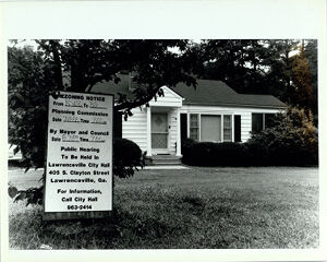 Rezoning Property on Highway 124 in Lawrenceville