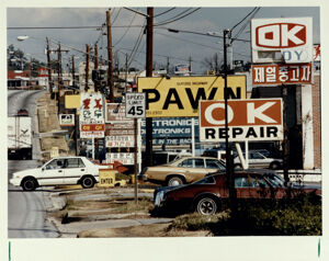 Asian businesses along Buford Highway, January 28, 1991