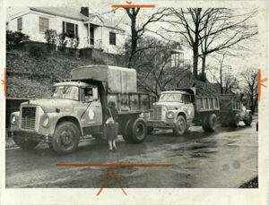 Report Talks to Workers in Truck Parked on Faith Avenue, January 23, 1978