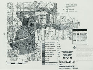 15 Year Land Use Plan: NPU N, 1998