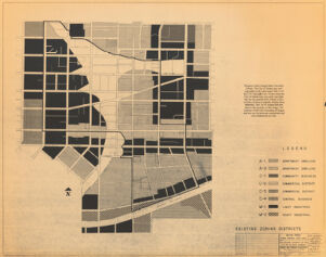 Butler Street Urban Renewal Study Area: Existing Zoning Districts