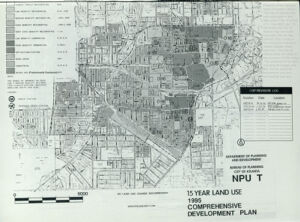 15 Year Land Use Comprehensive Development Plan: NPU T, 1995