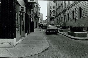 The Fairlie-Poplar area in Downtown Atlanta, 1983