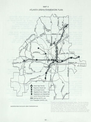 Atlanta Urban Framework Plan