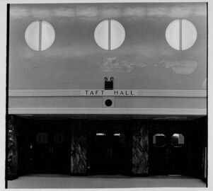 Entrance of Taft Hall in the Municipal Auditorium, January 31, 1979