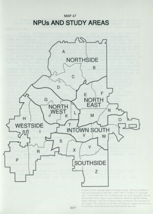 NPUs and Study Areas: Map 47