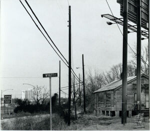 Plunkettown Next to the Airport. Febuary 3, 1975