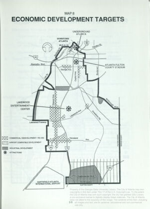 Economic Development Targets: Map 8