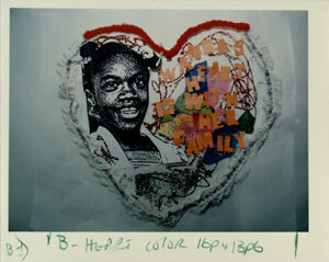 The Cover of Wanda Billings' Book That She is Working on at Nexus, May 29, 1991