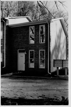 A townhouse for sale on Barnett Street, June 21, 1979