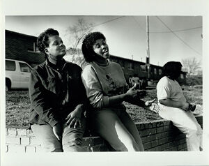 Trena Williams and Her Friend Angela Cummings