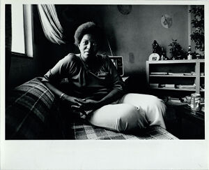 Juanita Hall in Her Living Room at Perry Homes Housing Project