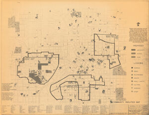 Butler Street Urban Renewal Study Area: Community Facilities Map