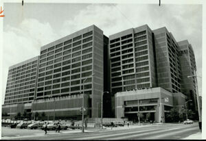 Exterior of the Omni International, April 28, 1980