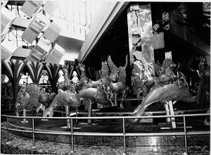 A ride at The now-defunct World of Sid and Marty Krofft at the Omni International, September 27, 1979