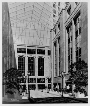 Interior of the Atlantic Center, May 12, 1985