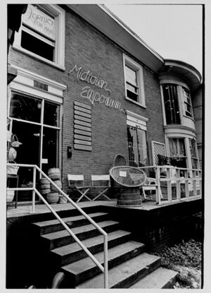 Storefront of the Midtown Emporium, June 23, 1983