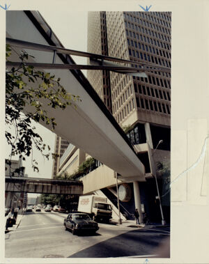 Peachtree Center Avenue Formerly Know As Ivy St. July 13, 1989